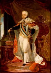 Porträt von Johann VI. von Portugal